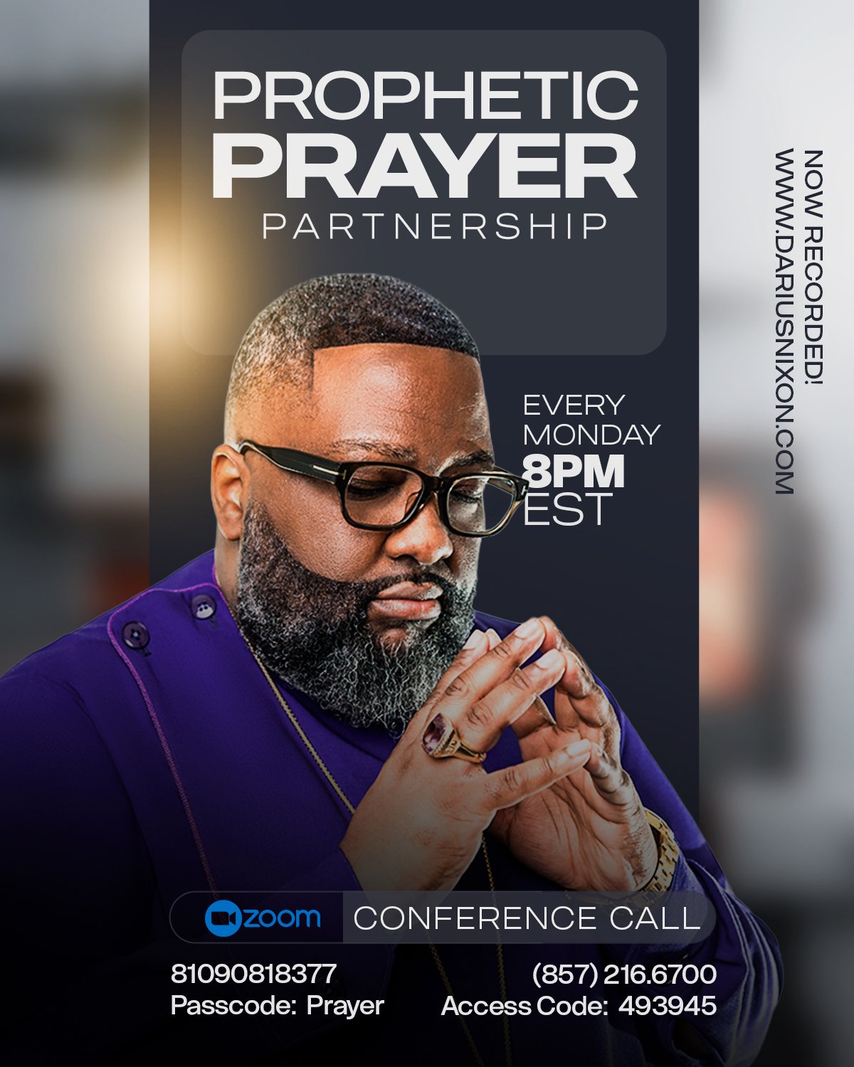 Prophetic Prayer Parternship v2 - Social Media Post